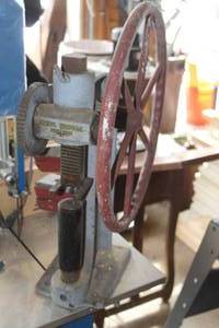 lot 84 image: Auto Boler Heel Wheel Press