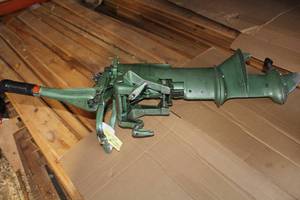 lot 107 image: Vintage 1954 Johnson 10hp Outboard Boat Motor Parts