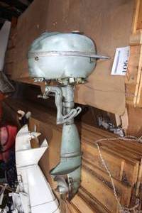 lot 106 image: Vintage Outboard Boat Motor