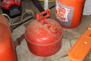 lot 220 image: Metal Gas Can
