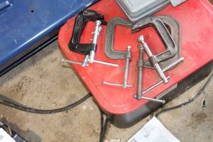 lot 258 image: Lot of (5) C-Clamps