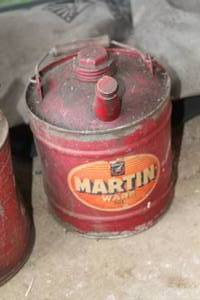 lot 278 image: Vintage Metal Oil Can