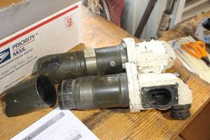 lot 243 image: Lot of (2) Vintage T-42 Tank Periscope Sights