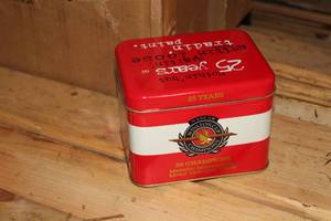 lot 330 image: Lot of (24) Winston Cup Champions Metallic Impressions Metal Collectors Card Tins