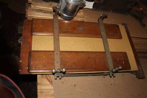 lot 369 image: Vintage Watts Empire Trousers Press with Stretcher