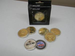 lot 18 image: LIMITED EDITION - INDIANAPOLIS MOTOR SPEEDWAY - INDIANAPOLIS 500 OFFICIAL PACE CAR COIN COLLECTION - GREAT COLLECTION - SEE PICTURES