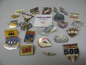 lot 29 image: INDIANAPOLIS 500 HAT  LAPEL PINS & PRESSED PENNIES COLLECTION - VERY COOL COLLECTION - SEE PICTURES