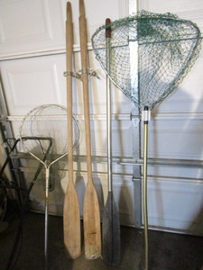Landing Nets, Boat Oars, Paddle