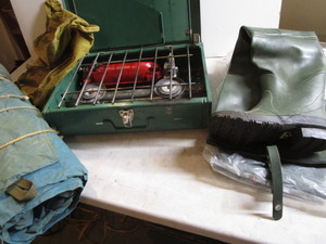Camp Stove, Waders
