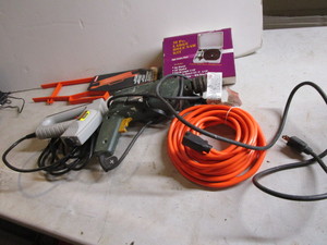 Drill, Hole Set, Elec Stapler