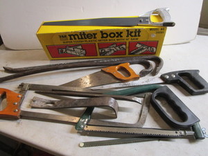 Miter Box, Saws
