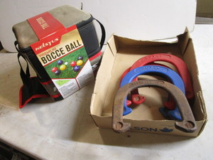 Bocce Ball, Horse Shoes