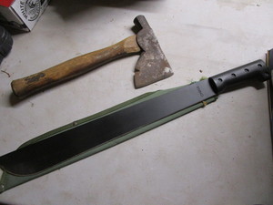 Shingle Hatchet, Machete