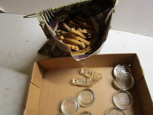 Glass Slides, Clothes Pins