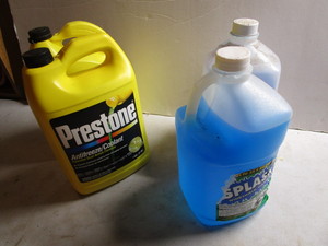 AntifreezeCoolant, Windshield Wash
