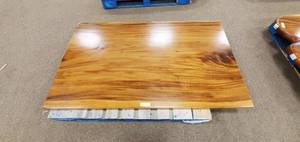 Solid Wood Walnut Dining Table Top (TOP ONLY)  Approximate Dimensions 60 x 36 x 2.3 - Slight Scratch and Dent, Slight mold growth from sitting in warehouse (can be sandedremoved) NO RESERVE