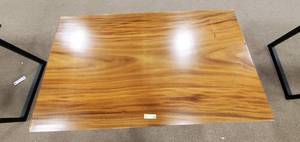 Solid Wood Walnut Dining Table Top (TOP ONLY)  Approximate Dimensions 60 x 36 x 2.3 - Slight Scratch and Dent, Slight mold growth from sitting in warehouse (can be sandedremoved) NO RESERVE