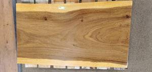 Solid Wood Live Edge Walnut Coffee Table Top (TOP ONLY)  Approximate Dimensions 48 x 25 x 2 - Slight Scratch and Dent, Slight mold growth from sitting in warehouse (can be sandedremoved) NO RESERVE