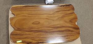 Solid Wood Walnut Coffee Table Top (TOP ONLY)  Approximate Dimensions 52 x 28 x 2 - Slight Scratch and Dent, Slight mold growth from sitting in warehouse (can be sandedremoved) NO RESERVE
