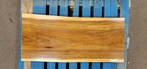 Solid Wood Walnut Coffee Table Top (TOP ONLY)  Approximate Dimensions 42 x 20 x 2 - Slight Scratch and Dent, Slight mold growth from sitting in warehouse (can be sandedremoved) NO RESERVE