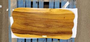 Solid Wood Walnut Coffee Table Top (TOP ONLY)  Approximate Dimensions 42 x 20 x 2 - Slight Scratch and Dent, Slight mold growth from sitting in warehouse (can be sandedremoved) NO RESERVE