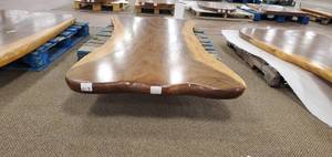 Solid Wood Walnut Dining Table Top (TOP ONLY)  Approximate Dimensions 78 x 36 x 2.3 - Slight Scratch and Dent, Slight mold growth from sitting in warehouse (can be sandedremoved) NO RESERVE