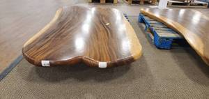 Solid Wood Walnut Dining Table Top (TOP ONLY)  Approximate Dimensions 78 x 36 x 2.3 - Slight Scratch and Dent, Slight mold growth from sitting in warehouse (can be sandedremoved) NO RESERVE