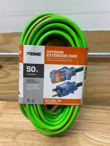 lot 35 image: PRIME Outdoor Extension Cord (50 ft.)