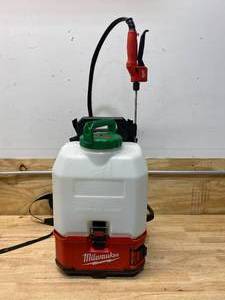 lot 20 image: MILWAUKEE M18 18-Volt 4 Gal. Lithium-Ion Cordless Switch Tank Backpack Pesticide Sprayer (Tool-Only)