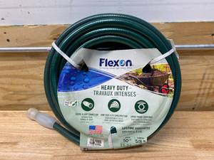 lot 39 image: FLEXON FXG5850 58-Inch x 50-Foot Heavy Duty 5-Ply Forever Garden Hose