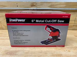 lot 26 image: TRUEPOWER 6 Metal Cut-Off Saw