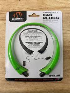 lot 49 image: WALKERS Saftey Neck Worn Passive - Hi-Viz Green