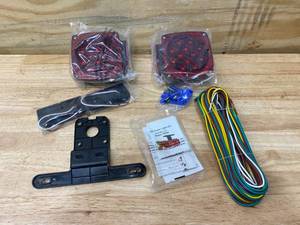 lot 50 image: MAXXHAUL 12-Volt ALL LED Submersible Trailer Light Kit