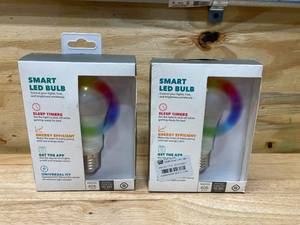 lot 87 image: GEMS Lot of 2-  Smart LED Bulbs