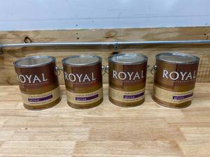 lot 92 image: ROYAL Lot of 4 Gallons of-  Porch and Floor Paint (Slate Gray)