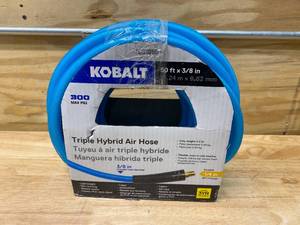 lot 120 image: KOBALT 38-in Kink Free 50-ft Triple Hybrid Air Hose