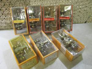 (BSB) Assorted Door Knob Hardware...