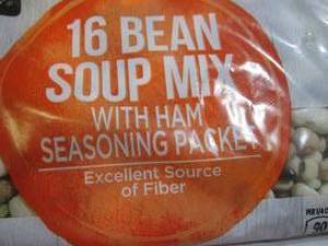 (B-1) 12 Bags 16 Bean Soup Mix with...