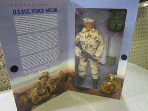 (F-0) G.I. Joe Doll USMC Force Reco...