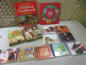 (F-0) CDs and Books...