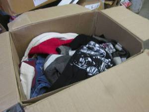 (A-4) Big Box Full of Assorted Clot...
