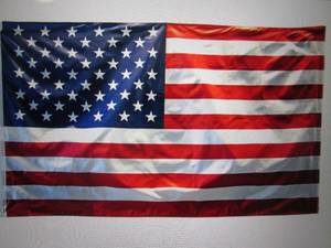 (EC1) 3 ft x 5 ft American Flag...