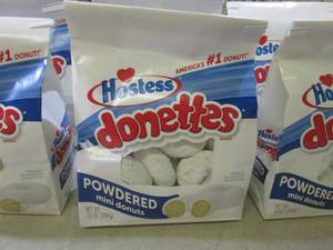 (B-3) 6 Bags Hostess Donettes Powde...