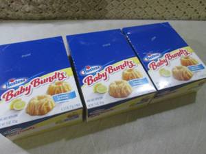 (B-3) 3 Boxes Hostess Lemon Drizzle...