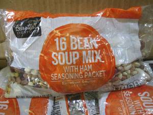 (B-4) Case 12 Bags 16 Bean Soup Mix...
