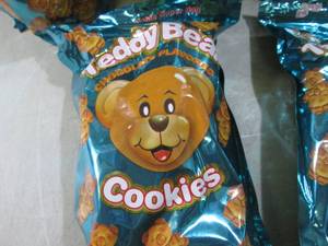 (B-4) 6 Bags Teddy Bear Cookies Bes...