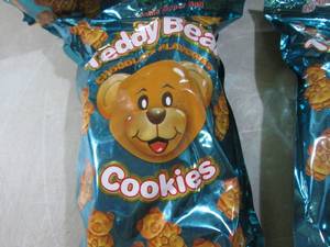 (B-4) 6 Bags Teddy Bear Cookies Bes...