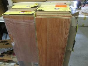 (A-4) 6 Cases Laminate Flooring Gla...