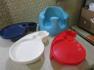 (A-4T) Kids Booster Seat and 3 Food...