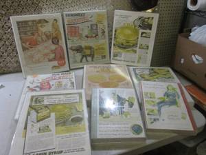 (F-1) Vintage Magazine and Paper Ad...